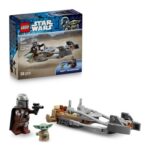 LEGO Star Wars 75436 the Mandalorian & Grogus Speeder Bike Set
