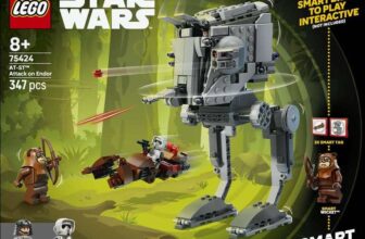 LEGO Star Wars SMART Play Compatible AT-ST Attack On Endor 75424 w/code – Free C&C