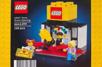 LEGO Store Oxford Grand Opening events – 5010172 Grand Opening Ribbon Set over £135 / 30688 Tropical Toucan over £35