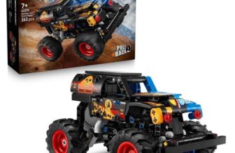 LEGO Technic 42219 Monster Jam Grave Digger Fire and Ice – Free C&C