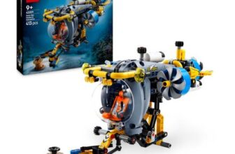 LEGO Technic Deep-Sea Research Submarine Toy – Vehicle Set