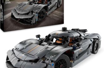 LEGO Technic Koenigsegg Jesko Grey Hypercar 42173