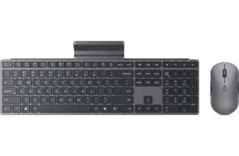 LENOVO 700 Wireless Keyboard & Mouse Set – Luna Grey (Free C&C)