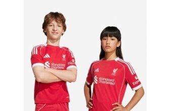 LFC Adidas Youth 25/26 Home Jersey