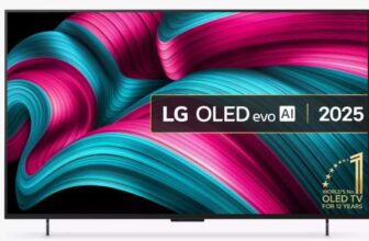 LG OLED42C54LA (2025) OLED evo HDR 4K Ultra HD Smart AI TV, 42 inch with Dolby Atmos, Dark Titan Silver 5 Year Warranty With Code