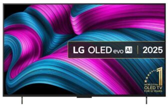 LG OLED42C5ELB 42 inch LG OLED evo AI C5E 4K Smart TV 2025 or 48 Version £666.38 – 1 year Warranty With BLC/HSD/Totum/Unidays/EPP