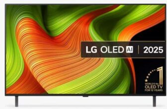LG OLED48B56LA (2025) OLED HDR 4K UHD Smart TV, 48 inch with Dolby Atmos 1 Year Warranty With BLC/Health Service Discounts/Totum/Unidays/EPP