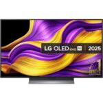 LG OLED48G56LS 48 OLED Smart Television, 4K Ultra HD, Black, F Rated 5 Year Warranty With Code
