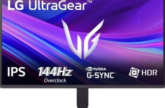 LG Ultragear 27G411A-B FHD 27 Inches Monitor, Black (UK Mainland) – Sold by AO