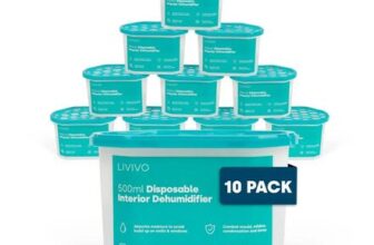LIVIVO 500ml Interior Room Dehumidifier Pack