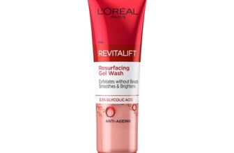 LOral Paris Revitalift Glycolic Gel Wash, Exfoliates and Brightens, 150ml