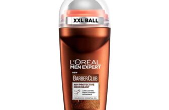 LOreal Men Expert Barber Club Deodorant, Cedarwood fragrance, Roll-On 50ml