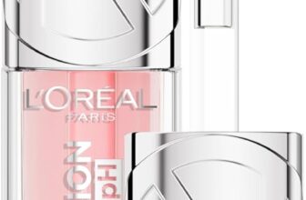 LOréal Paris Plump Ambition Transformative PH, Plumping Lip Oil With Hyaluronic Acid and Tripeptide & Vanilla Oil, Smoother Lips & Volumizing Shine 114 Rose