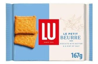 LU Le Petit Beurre Biscuits with Butter & a Hint of Salt 167g