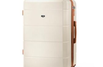 LUGG 28 Inch Jetset Suitcase Hard Shell Case 4 Wheel Travel Bag