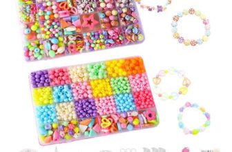 LUVDECO Bracelet Kit for Girls, 2 Boxes, 48 Colors