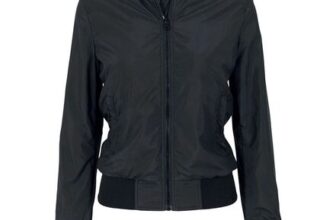Ladies Light Bomber Jacket Mid-Season Jackets Black by Urban Classics