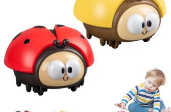 Ladybug Air Toy, Electric Ladybug Floating Ball Toys, Cute Animal Balls Blowing Machine Toys, Sensory Play Suspended Balls Air Toys For Kids, Fors Boys & Girls (SET 1)