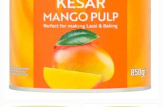 Laila Sweetened Mango Pulp 850g/KTC Sweetened Mango Pulp 850g £2.08/KTC Alphonso Mango Pulp 850g £2.24