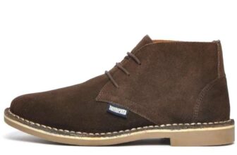 Lambretta Chiswick Luxe Mens Suede Boots – Size 7-12 – With Code