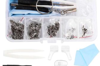 Lanjue Glasses Repair Tool Kit – 530PCS – Sold by ukzy FBA