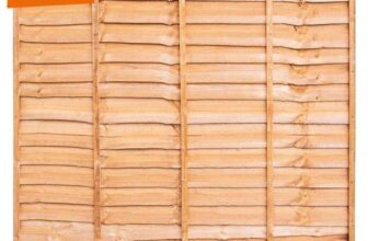 Lap Fence Panel 6ft x 6ft