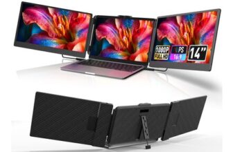 Laptop Screen Extender Triple Monitor – 14 Inch