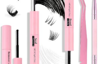 Lash Bond and Seal Kit 4pcs, Waterproof Strong Hold Cluster Lash Glue & Remover, Individual eyelashs Glue For Sensitive Eyes, Smudge & Flake-Free, Creates Long-Lasting Glam or Natural Look