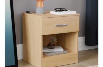 Lassic Vida Designs Riano 1 Drawer Bedside Chest