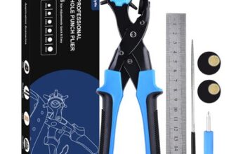 Leather Hole Punch, Upgraded VersionPerfect Full Set