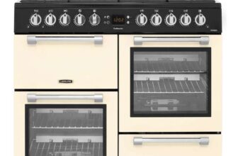 Leisure Cookmaster CK100G232C 100cm wide Gas Range Cooker – Cream – A/A Rated With Code