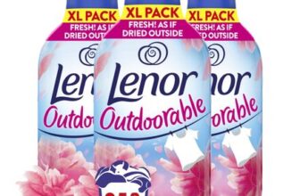 Lenor Outdoorable Fabric Conditioner, Floral Fresh, Pack of 3