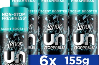 Lenor Unstoppables Fresh, 6 Packs x 155g – Scent Booster, Freshness That Lasts From Wash to Wash