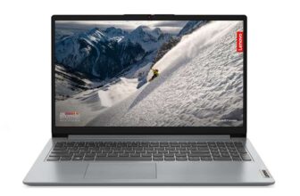 Lenovo IdeaPad 1 15 inch Full HD Laptop AMD Ryzen 5 7520U 16GB RAM 512GB SSD Windows 11 Home in S mode Cloud Grey