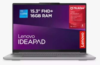 Lenovo IdeaPad Slim 3 Laptop, i5 Processor, 16GB RAM, 512GB SSD, 15.3 WUXGA, Luna Grey