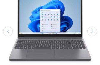 Lenovo Slim 3, 15.3 FHD IPS Screen, AMD Ryzen 5 7535HS processor, 24GB DDR5 RAM, 512GB SSD, Windows 11 Laptop