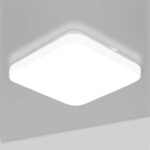 Lepro Ceiling Lights 24W, 2400lm Super Bright Square LED Ceiling Light, Daylight White – Sold by Lepro UK FBA