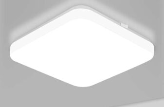 Lepro Ceiling Lights 24W, 2400lm Super Bright Square LED Ceiling Light, Daylight White – Sold by Lepro UK FBA