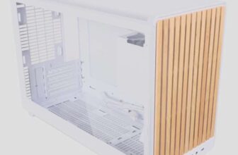 Lian Li Dan Cases A3-mATX Wood Glass Micro ATX Case White W/Code