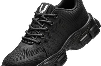 Lightweight Safety Trainers Men Women, Breathable Steel Toe Cap Trainers Anti-Smashing & Puncture Proof, Non-Slip Comfortable Safety Shoes for Industrial Work