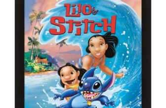 Lilo & Stitch 3D Lenticular Framed Print