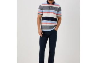 Lincoln Navy 5 Pocket Trousers