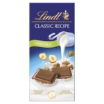 Lindt Classic Recipe Hazelnut 100g Milk Chocolate with Hazelnut Pieces & Lindt Milk Classic Chocolate S&S £2.12