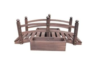 Linea Wooden Planter Bridge 63