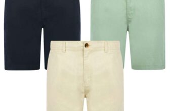Linen Cotton Blend Chino Shorts with Code (6 Styles available)
