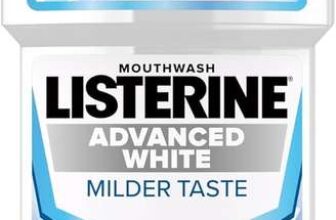 Listerine Advanced White Milder Taste (Zero Alcohol) Mouthwash (500ml)