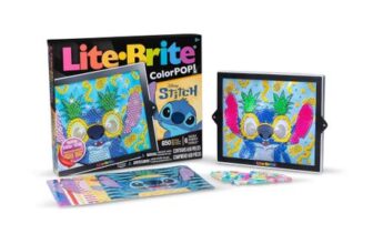 Lite-Brite Colour Pop Disney Stitch Light-up Art Set, 6 Templates
