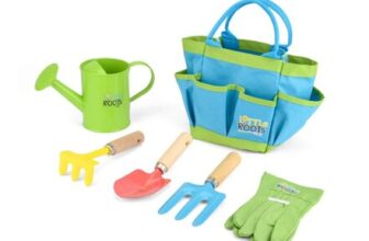Little Roots BGG1653 Kids Tool Kit Bag, Toy Tool Box Set for Children