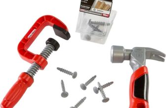 Little Tikes Creative Construction Hammer & Nail Set – Includes 5 Accessories, Pretend Play Construction Set