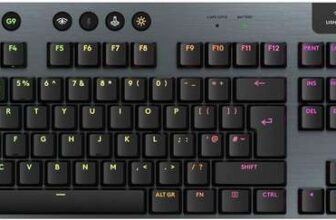 Logitech G G915 X LIGHTSPEED Low-Profile Wireless Gaming Keyboard, Double-Shot PBT Keycaps, Fully Programmable Keys, RGB Backlighting, Black